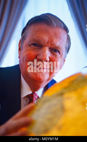 Paul S. Amos - in his AFLAC office. AFLAC was founded by brothers John ...