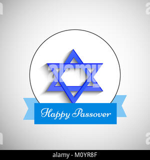 illustration of Jewish holiday Passover background Stock Photo