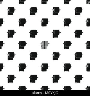 Towel on a hanger pattern vector Stock Vector