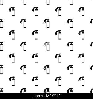 Burning bottle pattern vector Stock Vector