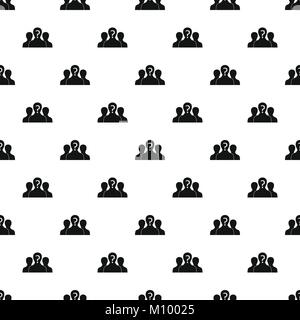Businessman giving presentation pattern vector Stock Vector
