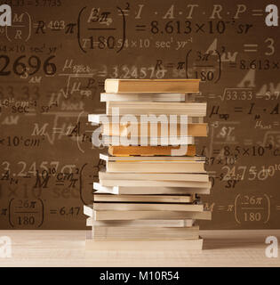 Math Book Backround Algebra math book on desk next to classroom materials Stock Photo - Alamy