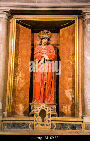 Statue of Jesus Christ Basilica Di Sant Apollinare Nuovo in Ravenna Italy Stock Photo