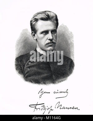 Fridtjof Nansen, Norwegian explorer Stock Photo