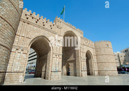 Makkah Gate in Jeddah Old City, Saudi Arabia Stock Photo