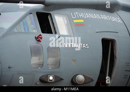 Alenia C-27J Spartan, Lithuanian Air Force Stock Photo