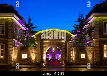 Germany, Cologne, the building Wolkenburg, event location at the street Mauritiussteinweg in the city.  Deutschland, Koeln, die Wolkenburg, Eventlocat Stock Photo