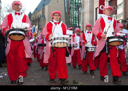 Germany, Cologne, Carnival, Shrove Monday Procession. Deutschland ...