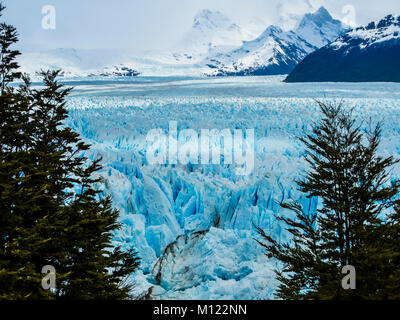 Perito Moreno glacier,region of El Calafate,province of Santa Cruz,Patagonia,Argentina Stock Photo