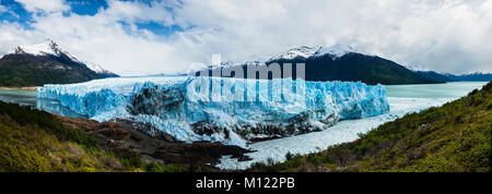 Perito Moreno glacier,region of El Calafate,province of Santa Cruz,Patagonia,Argentina Stock Photo