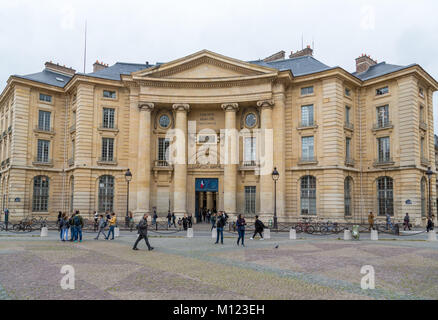 Sorbonne University Paris,Université Paris 1 Panthéon-Sorbonne,Main Building,Quartier Latin,Paris,France Stock Photo