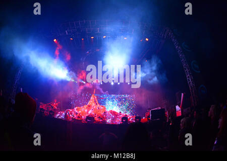 The Flaming Lips live at the True Music Festival 2013 in Scottsdale, Arizona USA Stock Photo