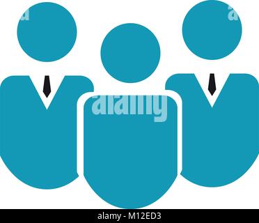 Teamwork concept icon Stock Vector