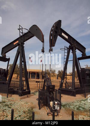 Permian Basin petroleum museum in Midland, Texas off Interstate 10. Stock Photo