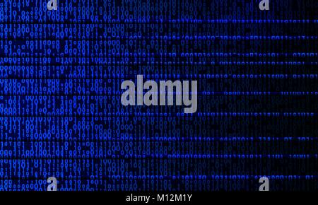 Tech background with software code lines and earth map Stock Vector ...