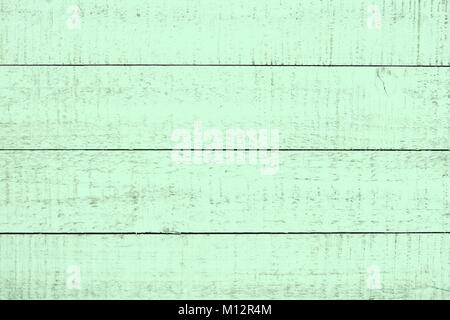Close up of light pastel green wood for backgrounds. Grunge, planks. Stock Photo