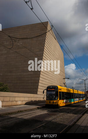 New Synagogue is a synagogue in Dresden, Saxony, Germany Stock Photo