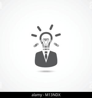 Talent icon on white Stock Vector