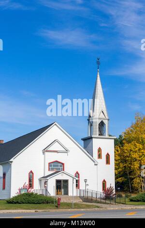 Canada, Province of Quebec, Abitibi-Témiscamingue Region, Taschereau, Saint-Pierre Church Stock Photo