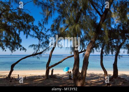 France, Reunion island, Saint Gilles Les Bains, Ermitage beach Stock Photo