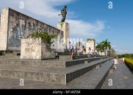 Cuba, Province of Santa Clara, Santa Clara, Monument to Ernesto Guevara, Che, statue of Che Guevara Stock Photo