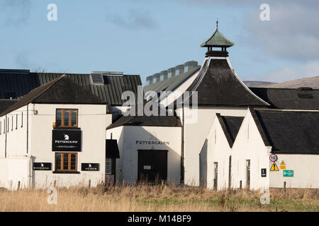 Fettercairn Distillery, Aberdeenshire Stock Photo