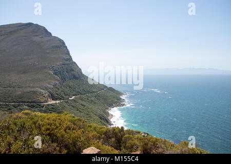 Headland looking towards Cape Town Stock Photo