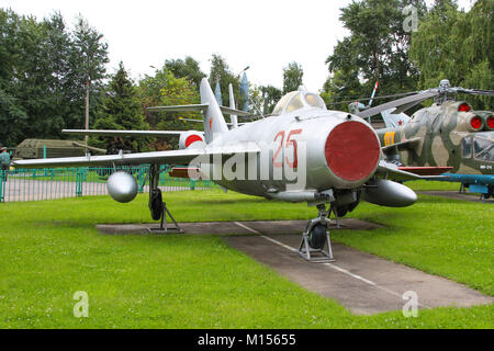 Soviet historical MiG-15 at the Central Museum of Armed forces Stock Photo