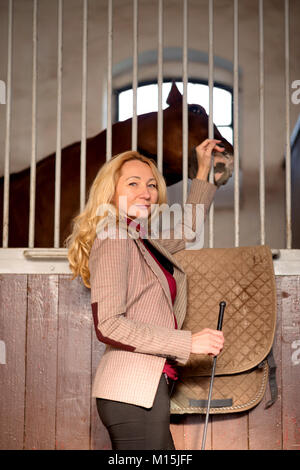 woman with a whip Stock Photo: 221466011 - Alamy