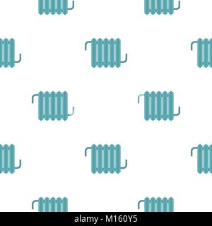 Retro iron central heating battery pattern Stock Vector