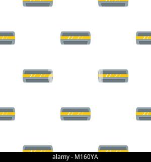 Cool and cold climate control system pattern Stock Vector
