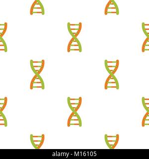 DNA helix pattern seamless Stock Vector