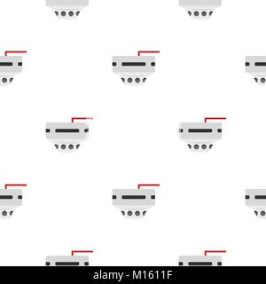 Monitor socket pattern seamless Stock Vector