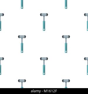 Reflex hammer pattern seamless Stock Vector