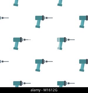 Medical drill pattern seamless Stock Vector