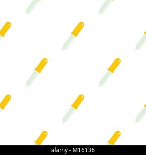 Color picker pipette pattern seamless Stock Vector