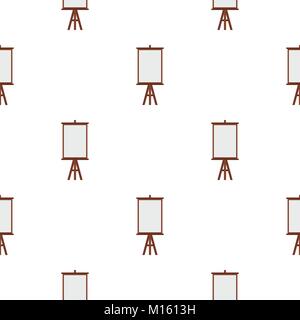 Easel pattern seamless Stock Vector