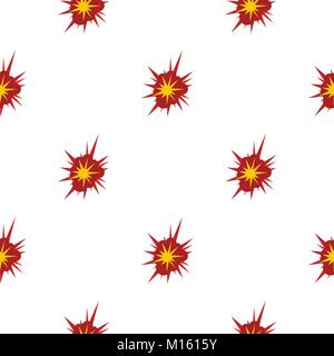 Nucleate explosion pattern seamless Stock Vector