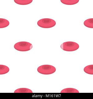 Pink soap pattern seamless Stock Vector