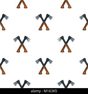 Two axes pattern flat Stock Vector