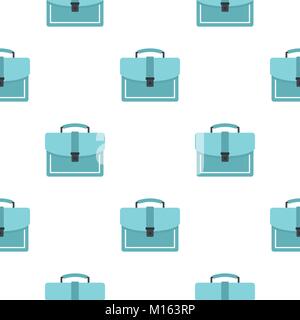 Briefcase pattern flat Stock Vector