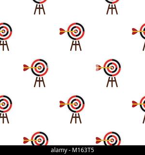 Target pattern flat Stock Vector
