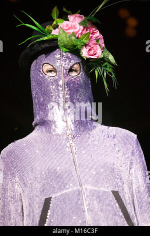 British designer Ashish catwalk at London Fashion Week summer spring ...