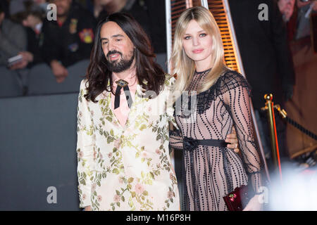 London, UK, 23th November 2015,Alessandro Michele,Georgia May Jagger attend the British Fashion Awards 2015 at London Coliseum. Mariusz Goslicki/Alamy Stock Photo