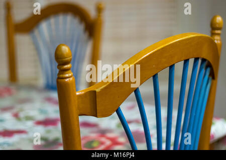 Breakfast table and chairs Indoor Stock Photo