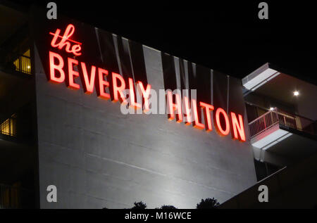 BEVERLY HILLS, CA - JANUARY 26: A general view of atmosphere at the 2018 ACE Eddie Awards at The Beverly Hilton Hotel on January 26, 2018 in Beverly Hills, California. Photo by Barry King/Alamy Live News Stock Photo