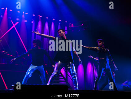 Soy Luna' Concert at the PalaLottomatica Featuring: Karol Sevilla Where:  Rome, Italy When: 27 Jan 2018 Credit: IPA/WENN.com **Only available for  publication in UK, USA, Germany, Austria, Switzerland** Stock Photo - Alamy