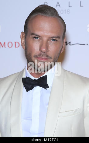 Las Vegas, NV, USA. 27th Jan, 2018. 27 January 2018 - Las Vegas, Nevada - Matt Goss. Nevada Ballet Theatre presents the 34th annual Black & White Ball, honoring Giada De Laurentiis as its 2018 'Woman of the Year'' at The Wynn Las Vegas. Photo Credit: MJT/AdMedia Credit: Mjt/AdMedia/ZUMA Wire/Alamy Live News Stock Photo