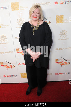 Hollywood, California, USA. 27th January 2018. Production designer Sarah Greenwood attends Art Directors Guild 22nd Annual Excellence in Production Design Awards at the Dolby Theatre on January 27, 2018 in Hollywood, California. Photo by Barry King/Alamy Live News Stock Photo