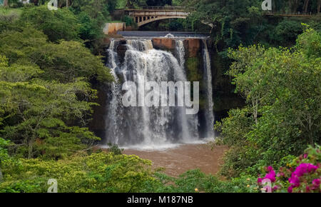 Chania Falls in Thika Kenya Africa Stock Photo